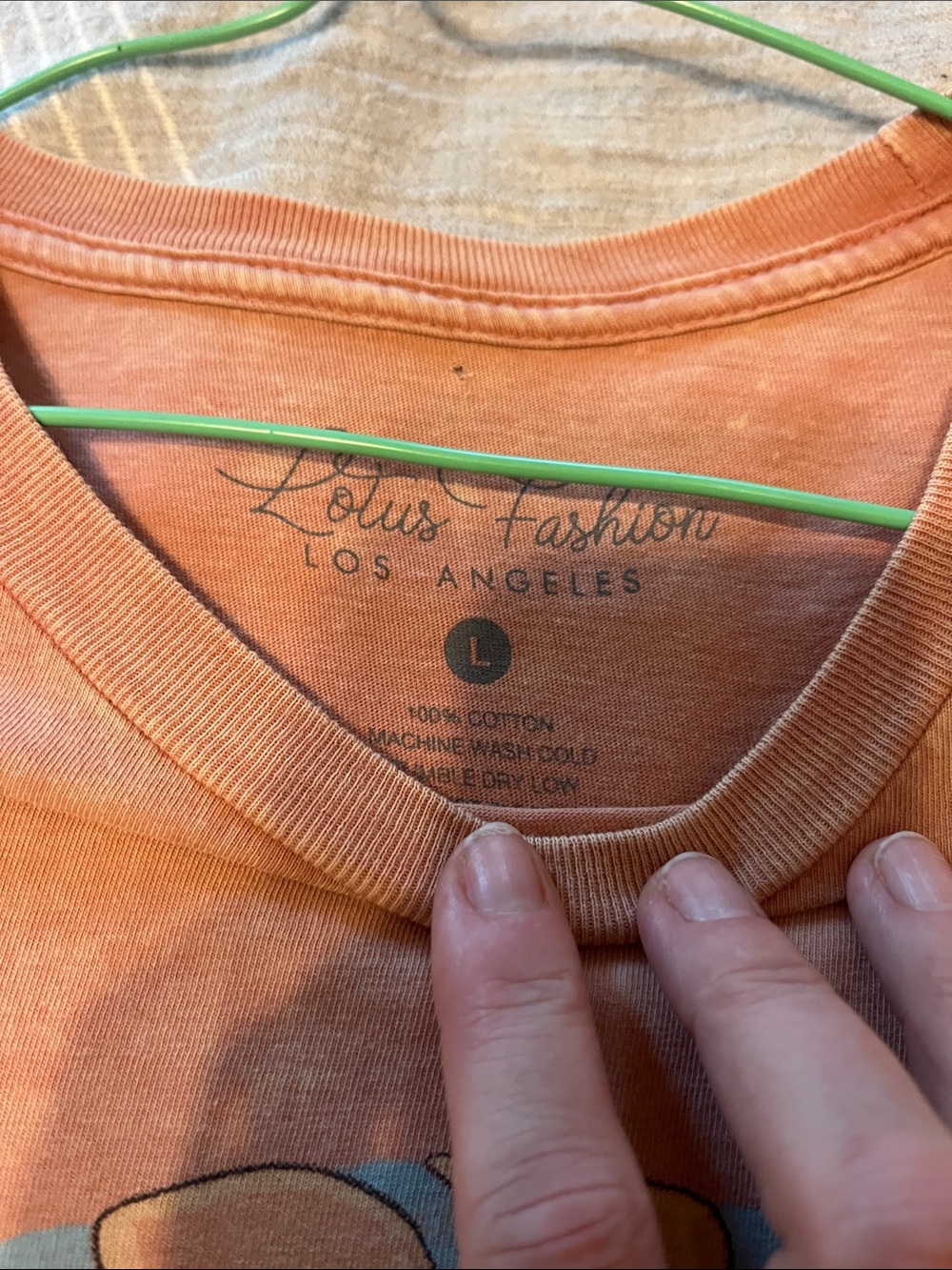 Desert Rodeo Graphic Crop Top - Rust - Picture 2 of 2